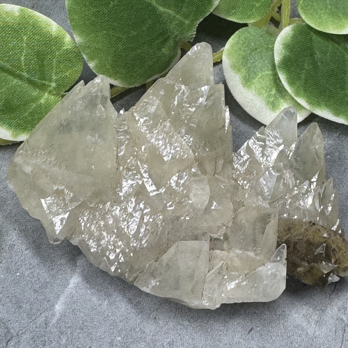 Yellow Fluorite with Calcite and Pyrite #1