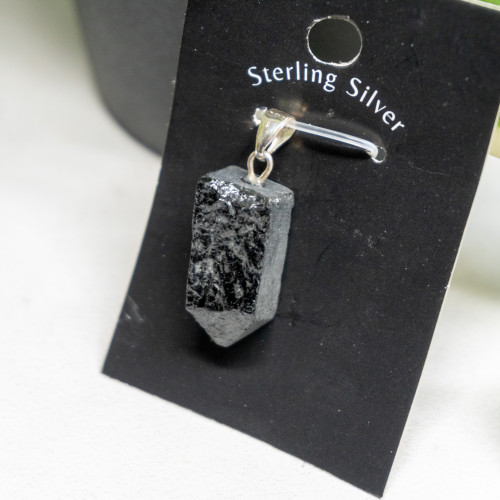 Shungite Point Pendant