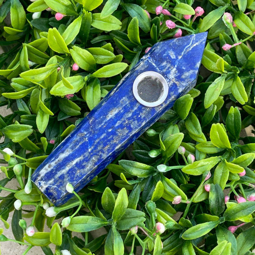 Lapis Lazuli Smoking Bowl