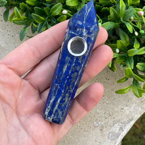 Lapis Lazuli Smoking Bowl