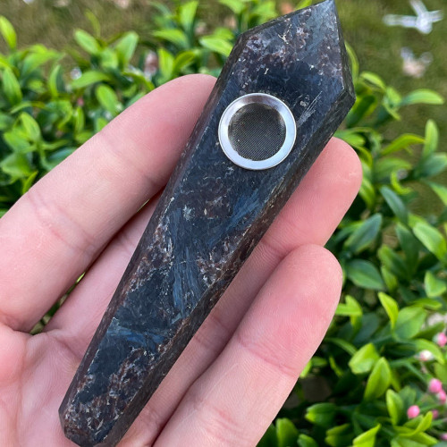 Arfvedsonite Smoking Bowl