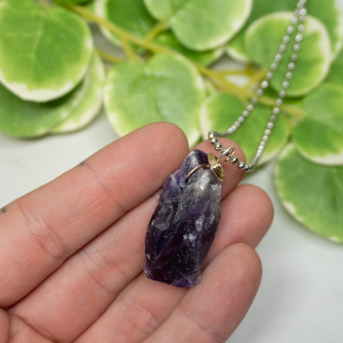 Amethyst Raw Necklace