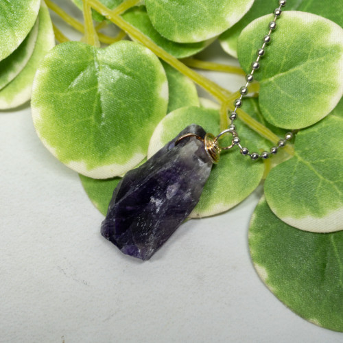 Amethyst Raw Necklace