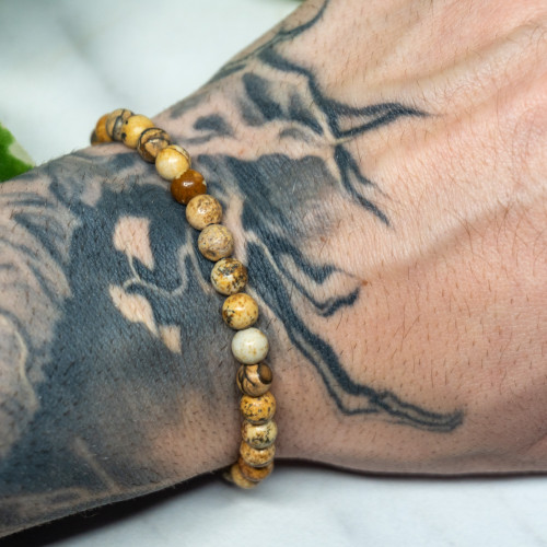 Picture Jasper Bracelet 6mm