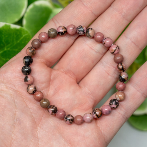 Rhodonite Bracelet 6mm