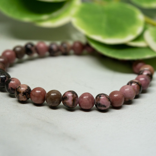 Rhodonite Bracelet 6mm