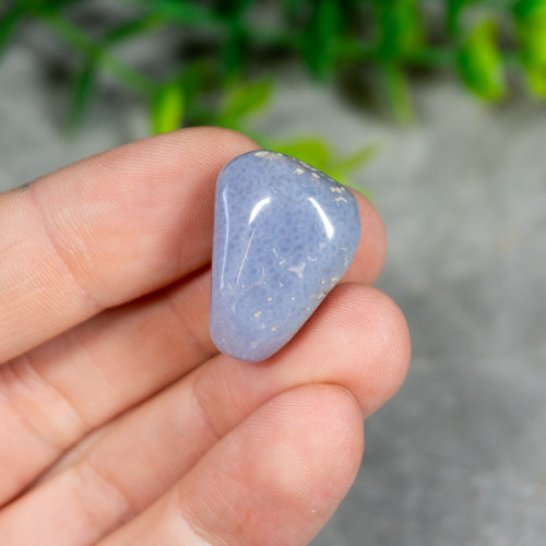 Purple Chalcedony Tumbled