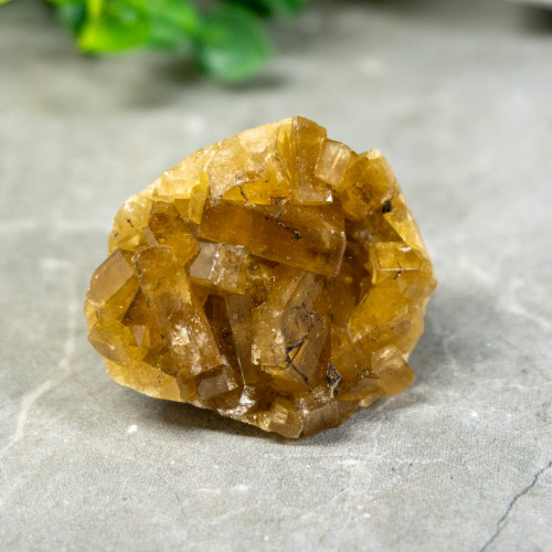Golden Barite on Fluorite #7