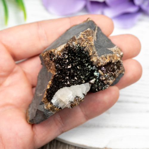 Iridescent Calcite #12