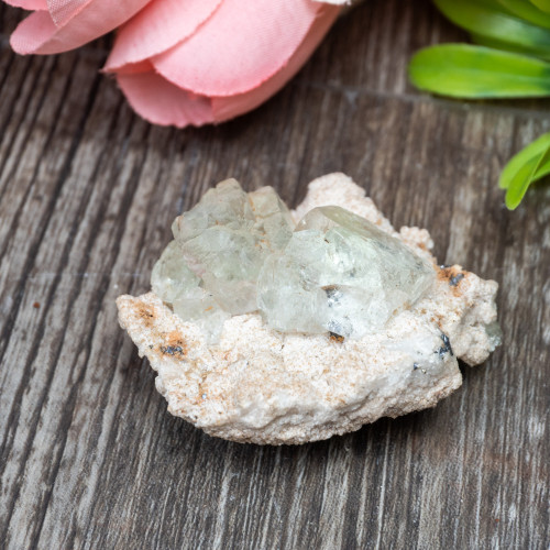 Green Fluorite on Matrix #1