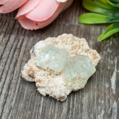 Green Fluorite on Matrix #1