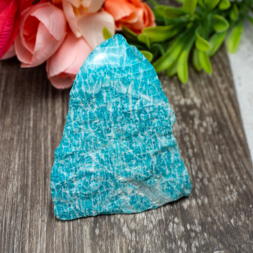 Amazonite Half Polished #1