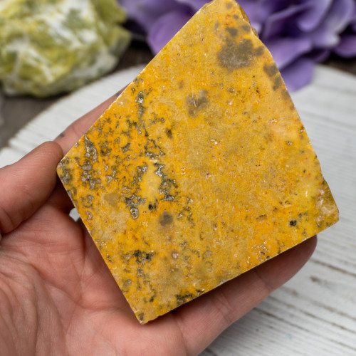 Bumble Bee Jasper Slab #12