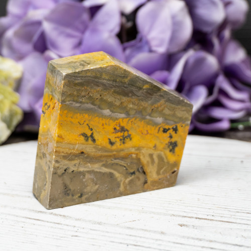 Bumble Bee Jasper Slab #10