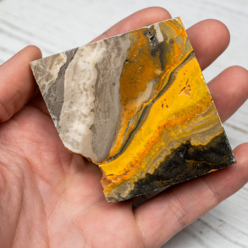 Bumble Bee Jasper Slab #8