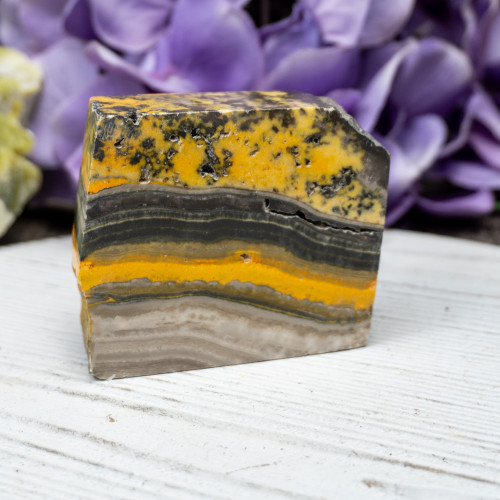 Bumble Bee Jasper Slab #7