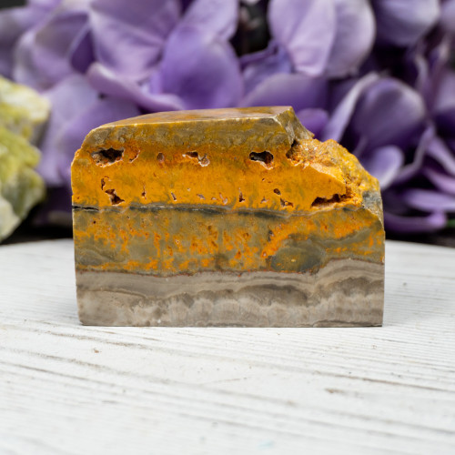 Bumble Bee Jasper Slab #6