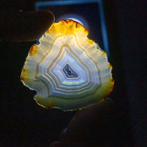 Iris Agate Slice #9