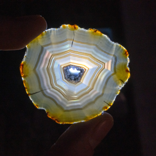 Iris Agate Slice #7