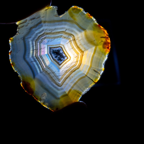 Iris Agate Slice #8
