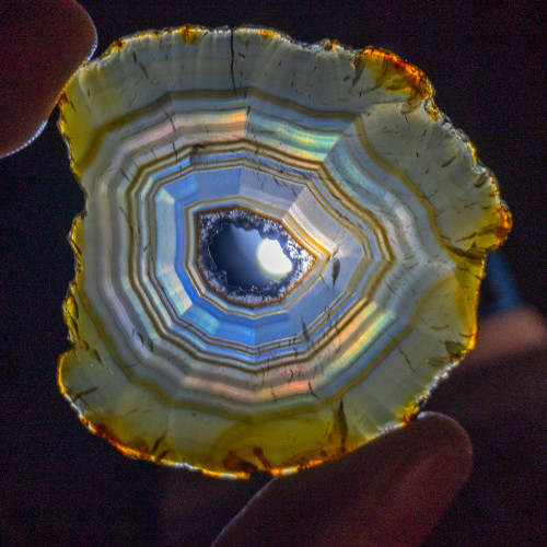 Iris Agate Slice #6