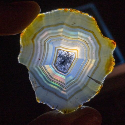 Iris Agate Slice #5