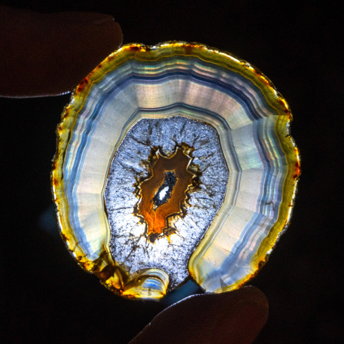 Iris Agate Slice #2