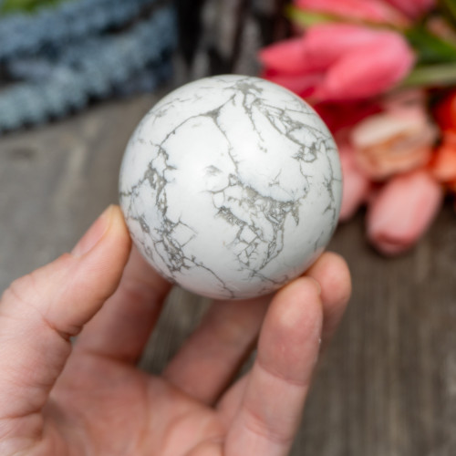 Howlite Sphere #1