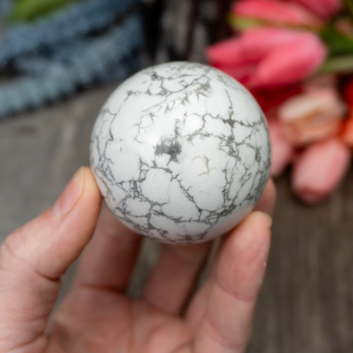 Howlite Sphere #1