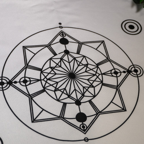 Sacred Geometry Crystal Meditaiton Grid