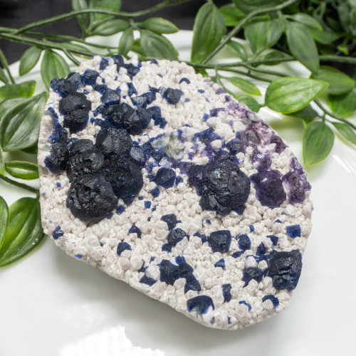 Mongolian Blueberry Fluorite #17