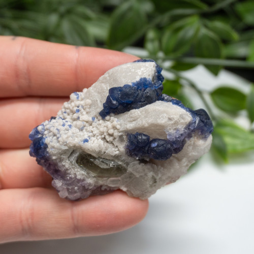 Mongolian Blueberry Fluorite #9