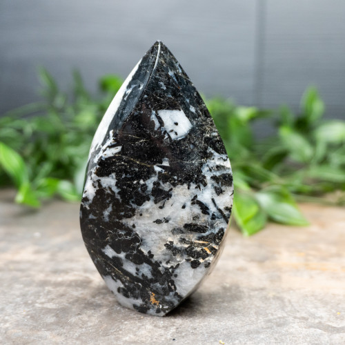 Tourmalinated in Quartz Flame #4