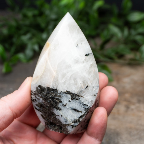 Tourmalinated in Quartz Flame #2