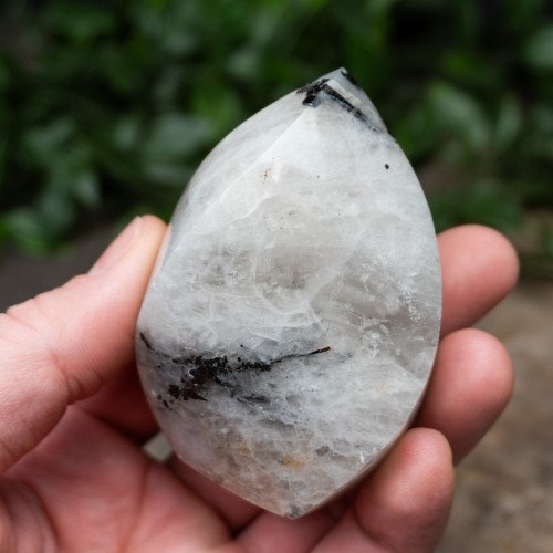 Tourmalinated in Quartz Flame #1