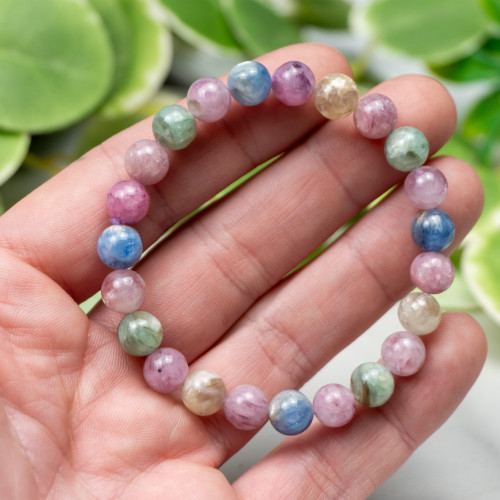 Kyanite & Mica Bracelet 8mm