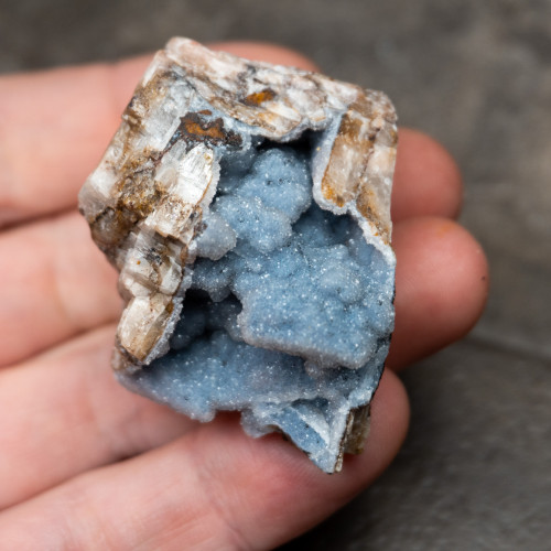 Blue Quartz on Maganese #2