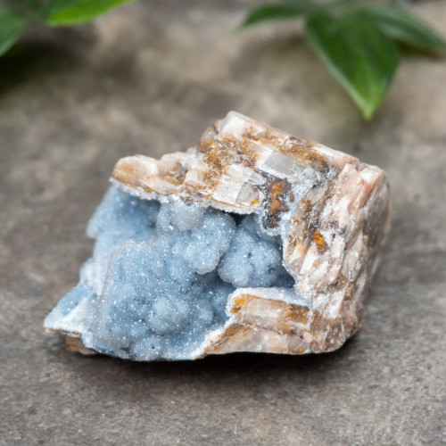 Blue Quartz on Maganese #2