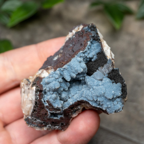 Blue Quartz on Maganese #1