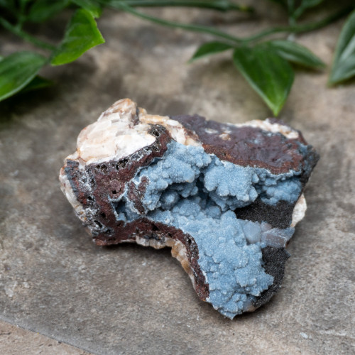 Blue Quartz on Maganese #1