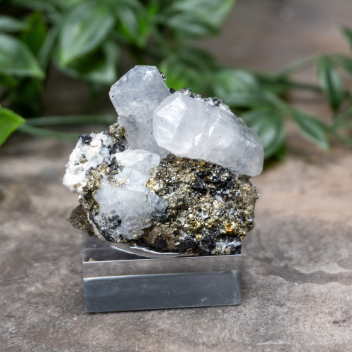 Pyrite & Mangano Calcite (UV Reactive) #6