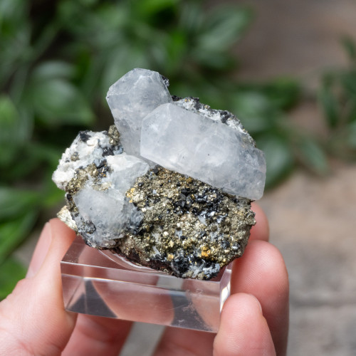 Pyrite & Mangano Calcite (UV Reactive) #6