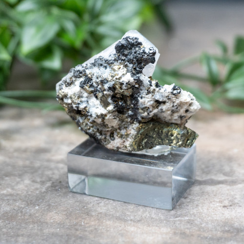 Pyrite & Mangano Calcite (UV Reactive) #6