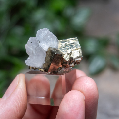 Pyrite & Mangano Calcite (UV Reactive) #2