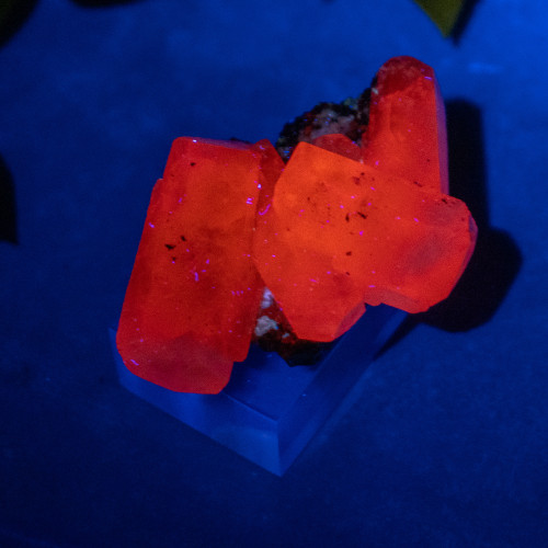 Pyrite & Mangano Calcite (UV Reactive) #3