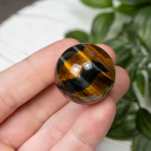 Multi Tiger Eye Sphere #8