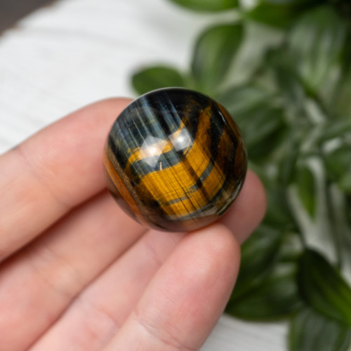 Multi Tiger Eye Sphere #8
