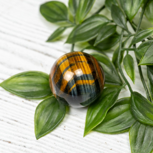 Multi Tiger Eye Sphere #8