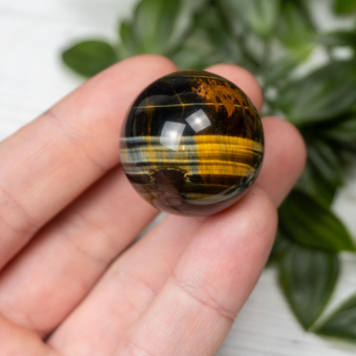 Multi Tiger Eye Sphere #5