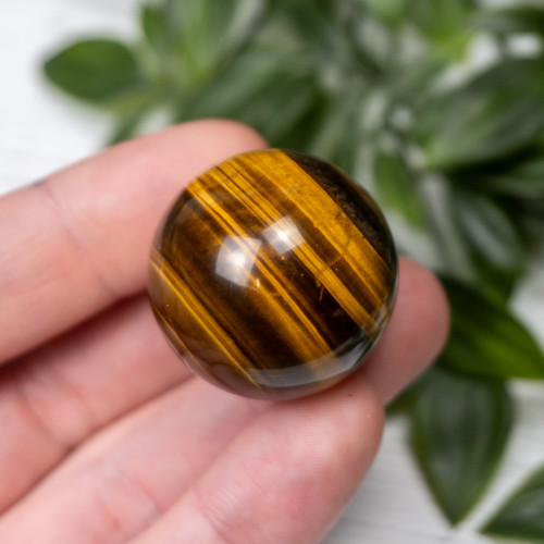 Multi Tiger Eye Sphere #4